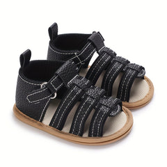 Breathable Open Toe Sandals for Baby Girls - Anti Slip Lightweight Sandals