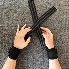 2pcs Weightlifting Wristbands Lifting Straps Gym Wrist Wraps