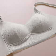 Lace Wireless Push Up Bra - Comfortable & Breathable