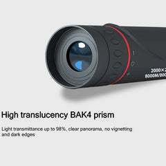 Compact 10X HD Monocular for Bird Watching and Concerts