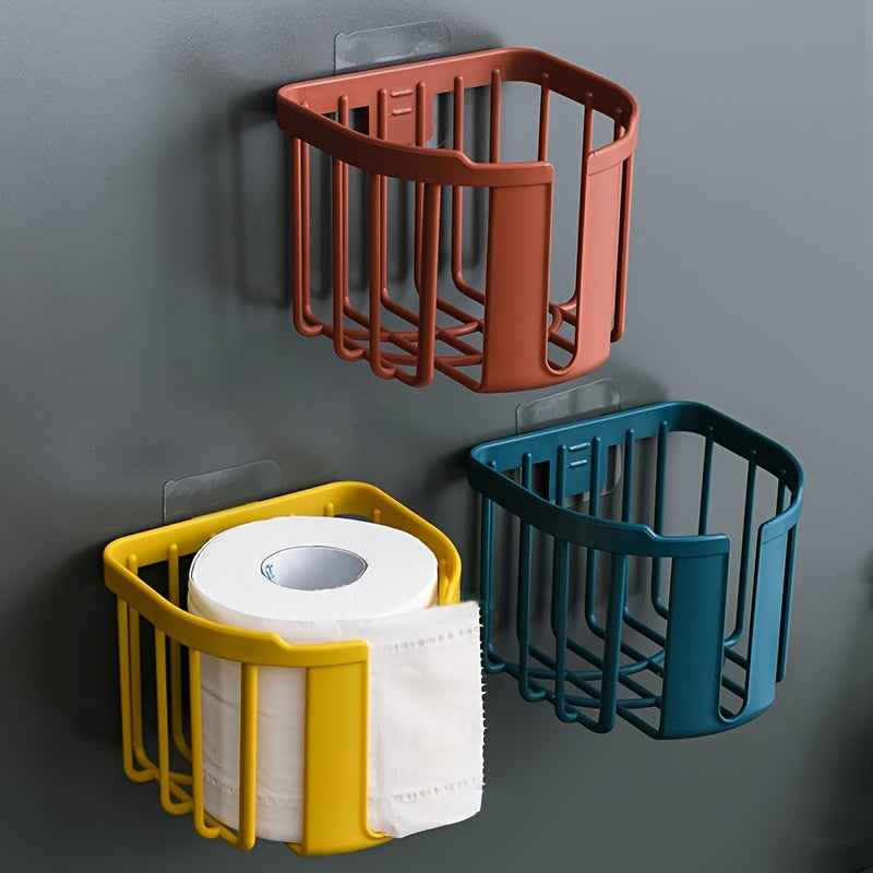 Stylish 1pc Storage Rack for Toilet Paper & Towel Holder