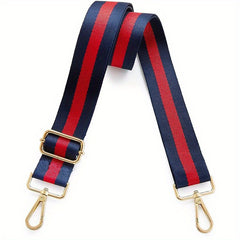 Colorblock Bag Strap Adjustable Shoulder Crossbody Strap