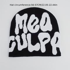 Y2K Candy Beanie Hip Hop Skull Cap Lightweight Knit Hat