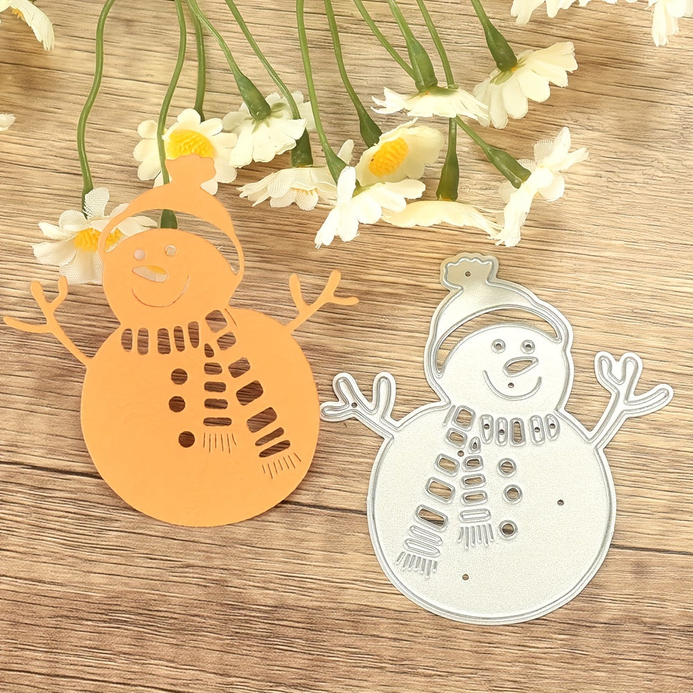 Christmas Snowman Metal Cutting Die For DIY Embossing