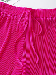 Y2K Loose Stretch Tie Shorts High Waist Summer Shorts
