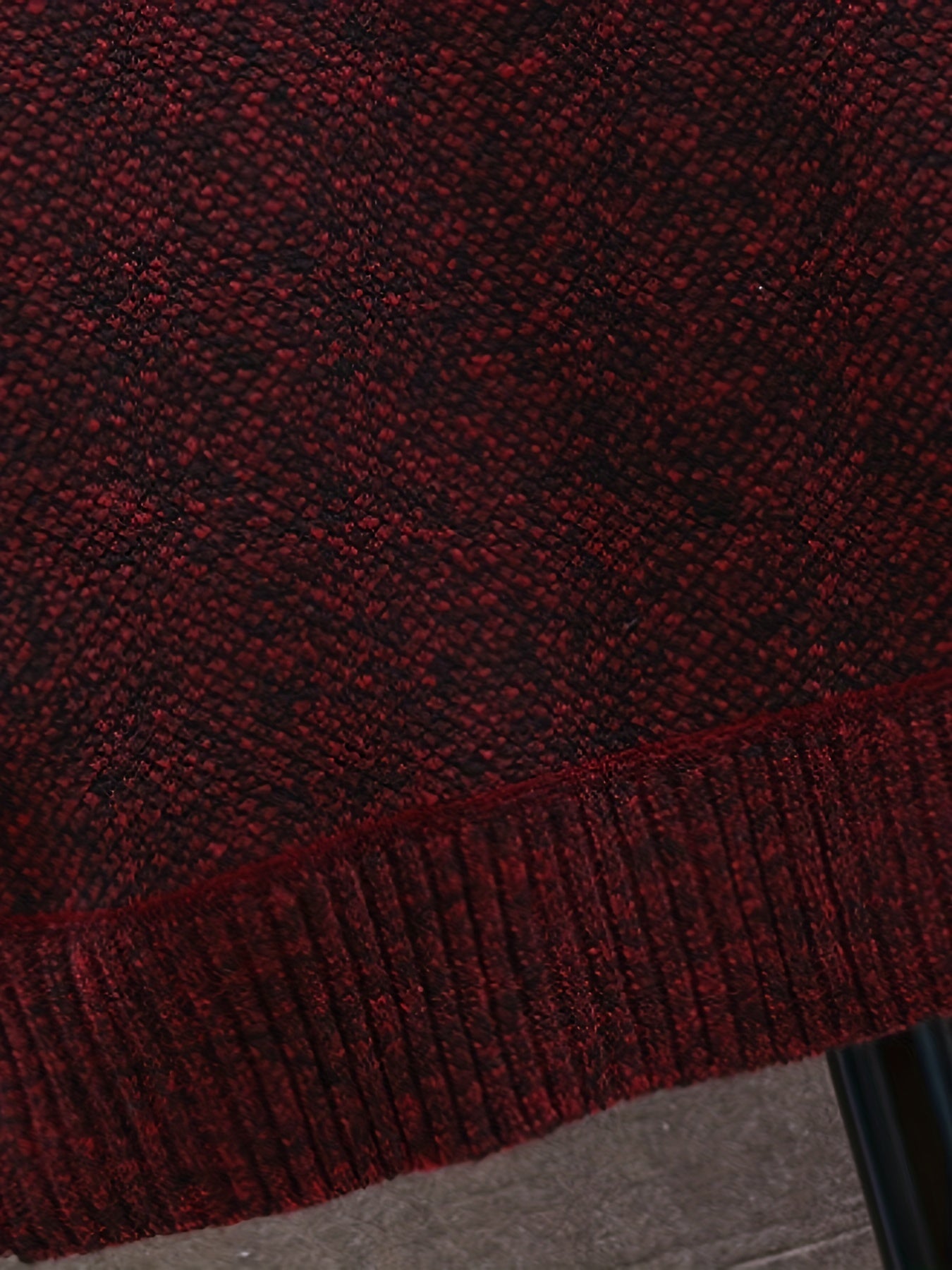 Knitted Sleeveless Cardigan Sweaters Men's Vests for Fall Winter