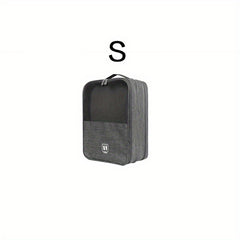Portable Shoes Storage Bag For Travel Three Layers Storage Bag