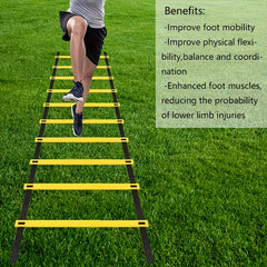 Speed Agility Training Ladder Detachable Portable Football Training Equipment