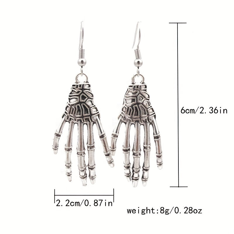 Skeleton Ghost Claw Earrings Halloween Gift