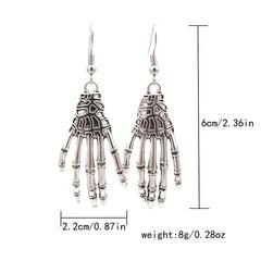 Skeleton Ghost Claw Earrings Halloween Gift