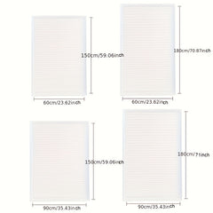 Nonwoven Pleated Curtain Shade Kitchen Bedroom 1pc