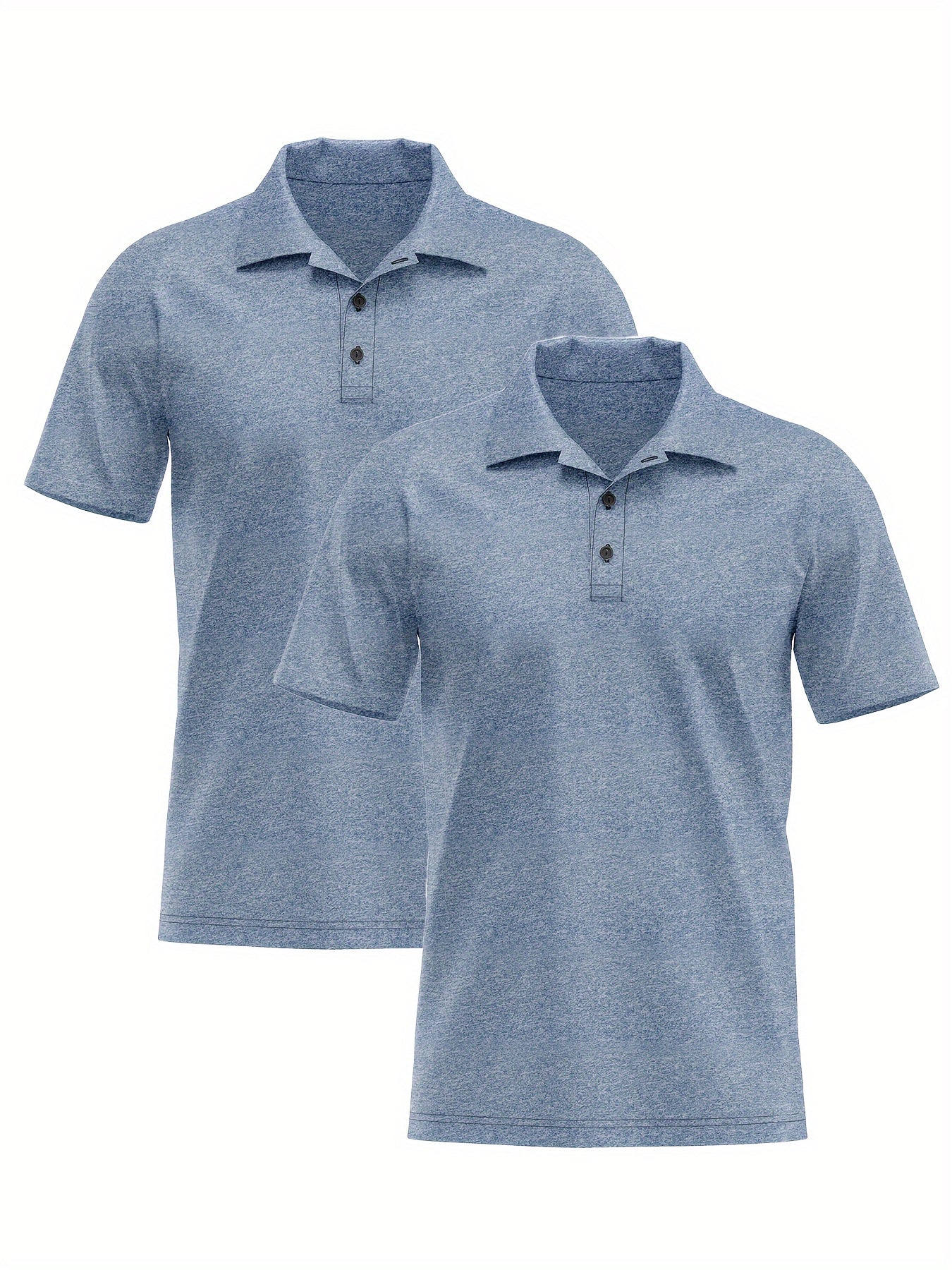 2pcs Men's Quick-dry Breathable Shirt for Summer Sports
