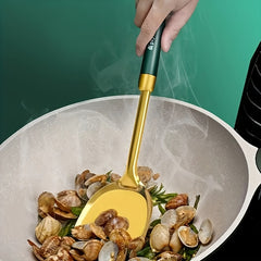 Stainless Steel Kitchen Utensils Soup Spoon Cooking Spatula Noodle Scoop