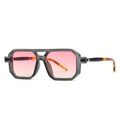 Men's Vintage Square Polarized Sunglasses UV Protection