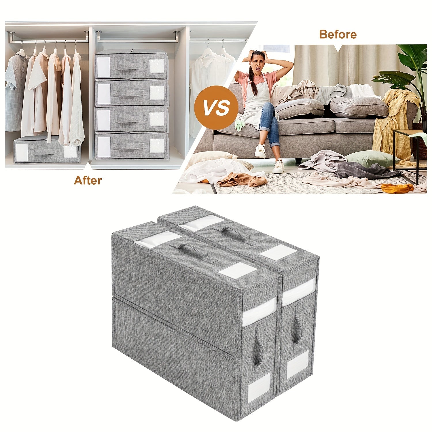 Bed Sheet Organizers And Storage - Linen Closet Organizer For Bedding