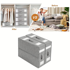 Bed Sheet Organizers And Storage - Linen Closet Organizer For Bedding