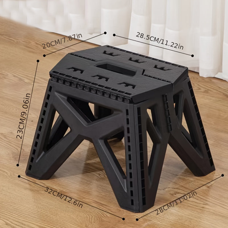 Portable Plastic Stool For Outdoor Fishing Camping