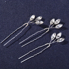 3pcs Cypsela Hairpin Bridal Head Jewelry U shaped Hairpin Wedding Head Accessori