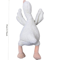 Adorable Duck Plush Toy Soft Fluffy Expressive Eyes Perfect Gift Birthdays