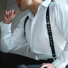 Gentleman Suspenders Chest Belt Casual Suspenders Accessories For Men