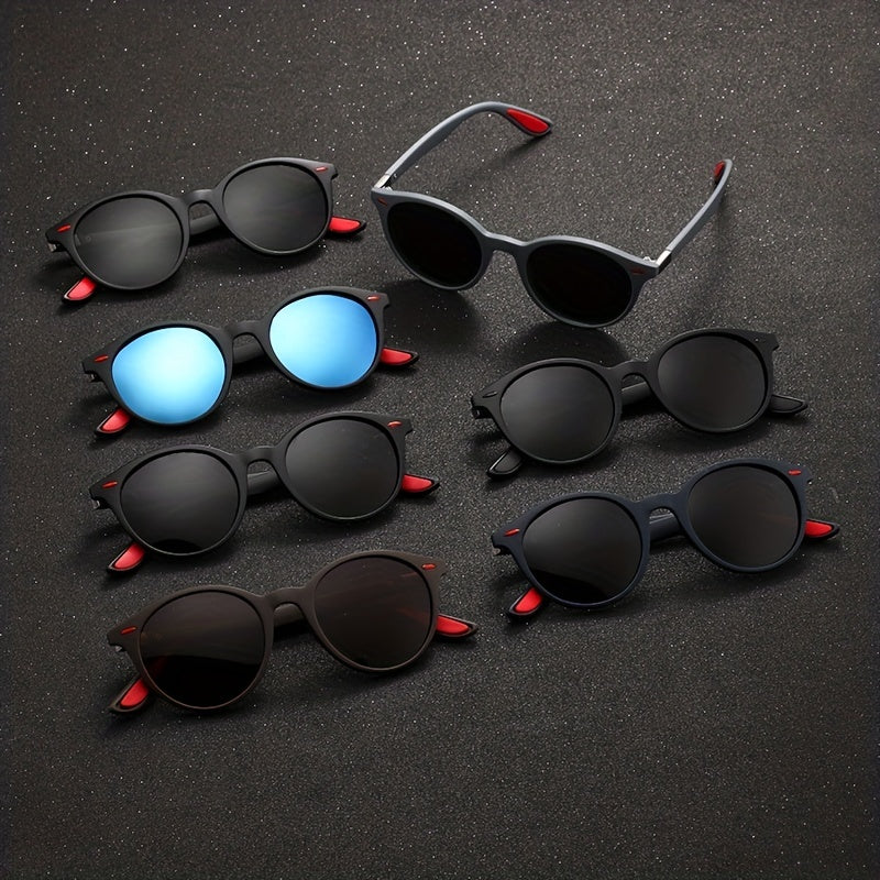 Round Sunglasses Casual Anti Glare Glasses UV400