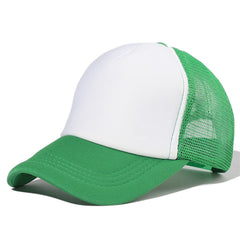 Mesh Baseball Hat Sun Protection Peaked Cap