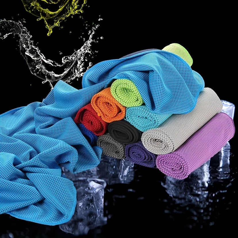 HappyFit Cooling Sports Towel Quick Dry Sweat Absorbent Technology