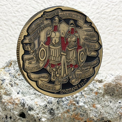 Armor of God Standing Firm in Faith Challenge Coin Collection Gift Coin