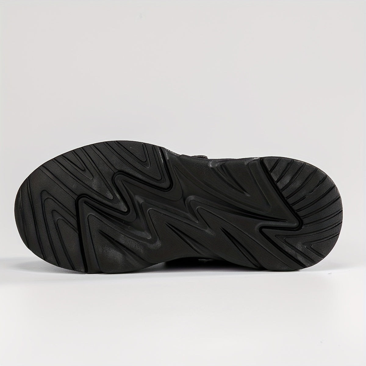 Boys Anti Skid Skate Shoes w/ Hook Loop Fastener & Breathable Mesh