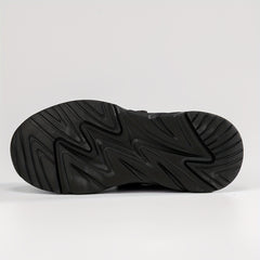 Boys Anti Skid Skate Shoes w/ Hook Loop Fastener & Breathable Mesh