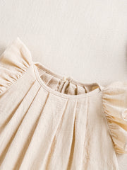 Baby Girls Fly Sleeve Summer Dress