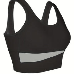 Seamless Wireless Sports Bra Push Up Running Workout Bra