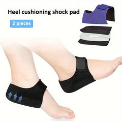 2pcs Silicone Gel Heel Cup Cushion Shoe Pads Foot Care Protector
