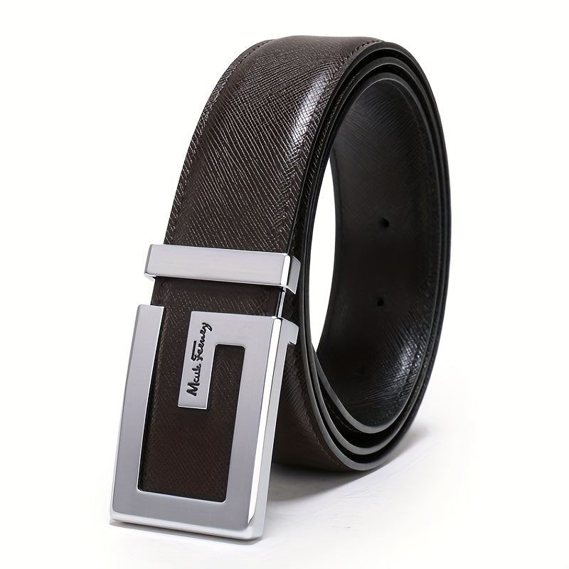 Men's Leather Buckle Belt For Outdoor Party Holiday