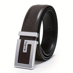 Men's Leather Buckle Belt For Outdoor Party Holiday