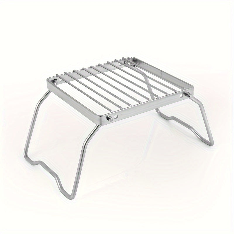 Portable Folding Stainless Steel BBQ Grill for Picnic Camping Hiking