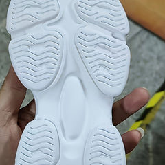 Kid's Breathable Lace Up Sneakers Comfy Non Slip Shoes for Outdoor Activities