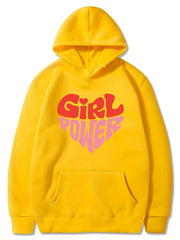 Girl Power Pattern Party Casual Sweatshirt Top For Children Kids Clothing Gift