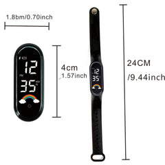 LED Digital Sports Watch for Students