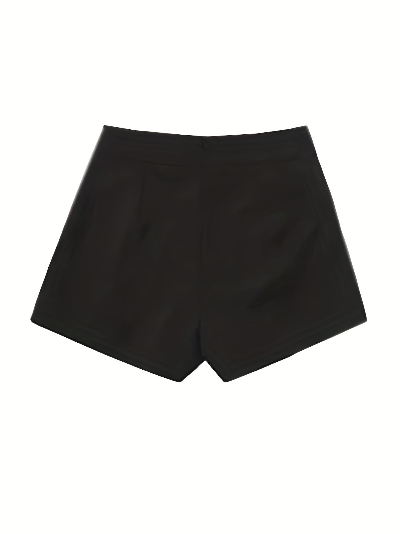 High Waist Button Decor Shorts for Summer