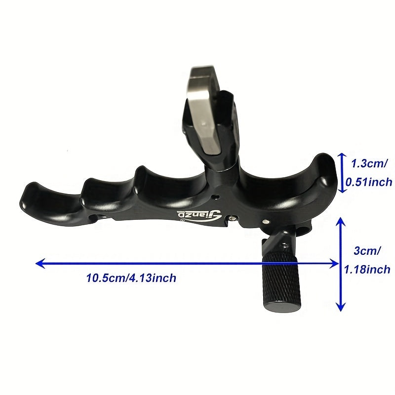 Adjustable 4 Fingers Compound Bow Thumb Release