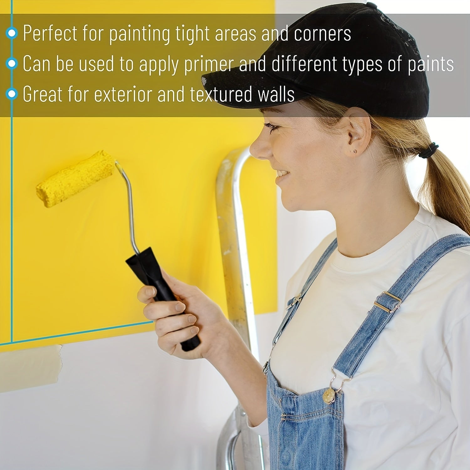 24pcs Paint Roller Covers - Various Sizes - House Painting Supplies