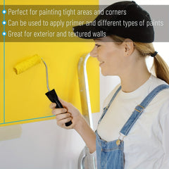 24pcs Paint Roller Covers - Various Sizes - House Painting Supplies