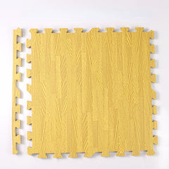 Wooden Grain Foam Floor Mat For Living Room