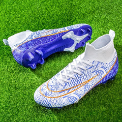 Women's AG Soccer Shoes Outdoor Lawn Anti Slip Football Boots