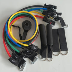 11pcs Strength Training Tension Rope Set for Chest Expansion Body Shaping