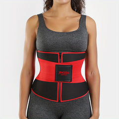Adjustable Slimming Sweat Belt Waist Trainer Band Support Zipper Men Women
