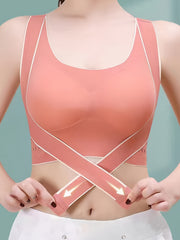 Wireless Sports Bra Push Up Lingerie