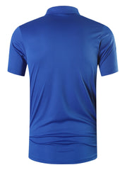 Men's Performance Polo Shirt Moisture Wicking