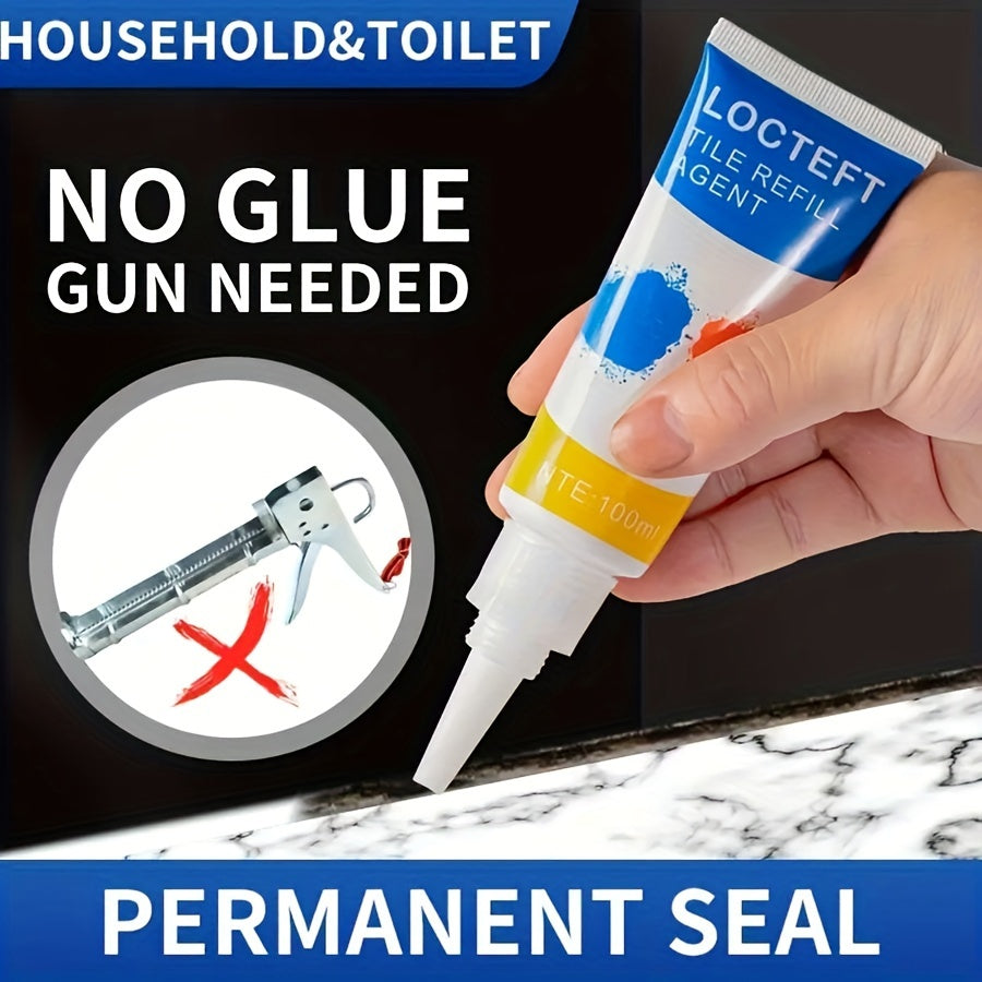100ml Waterproof Mildew Resistant Sealant Caulk for Kitchen and Toilet